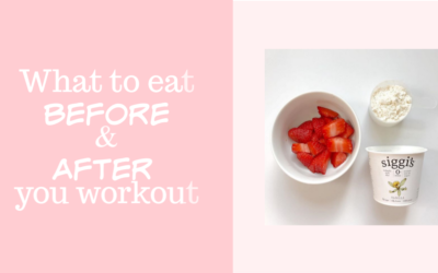 What To Eat Before and After a Workout